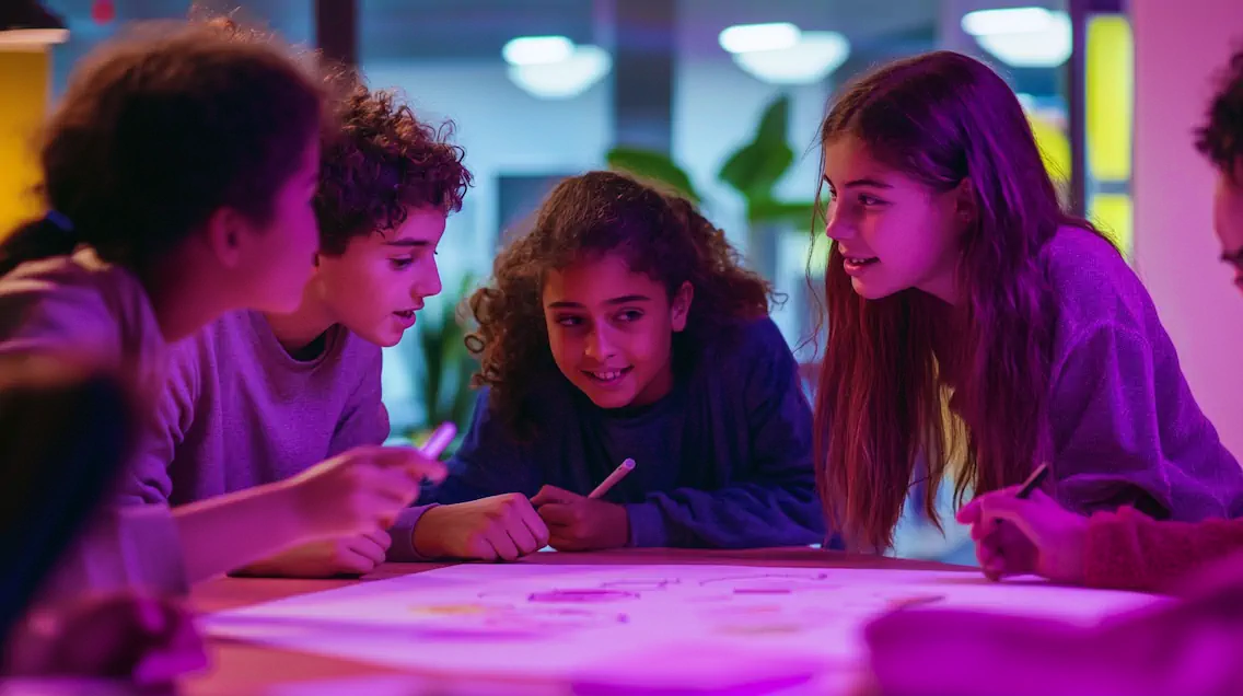 Des enfants du primaire vivent une journée immersive à l'Atelier de l'AcadémieCo