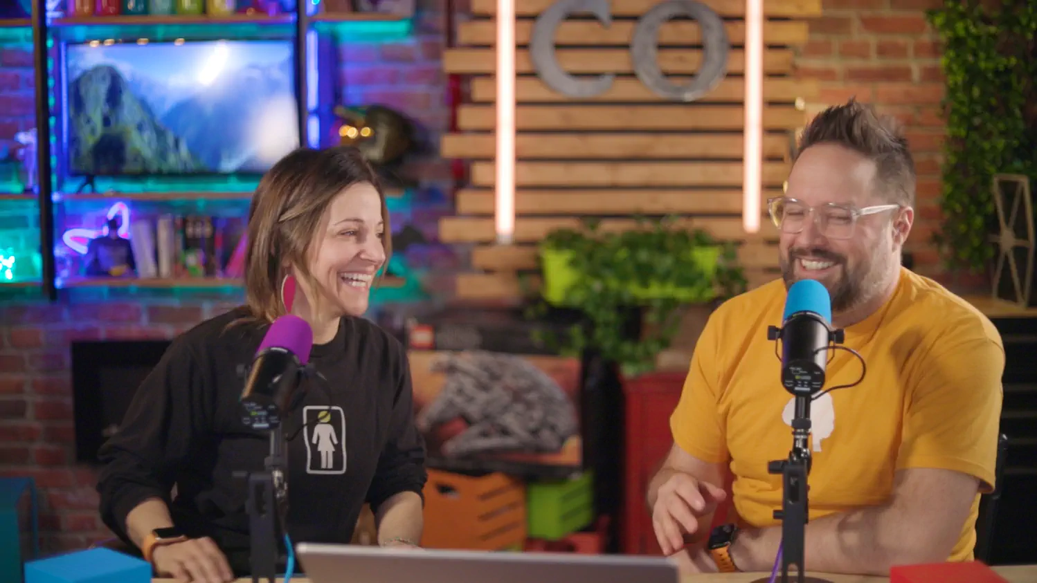 Caroline et Pat, cofondateurs d'AcadémieCo